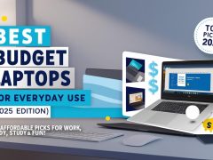 Top affordable laptops for work and school 2025